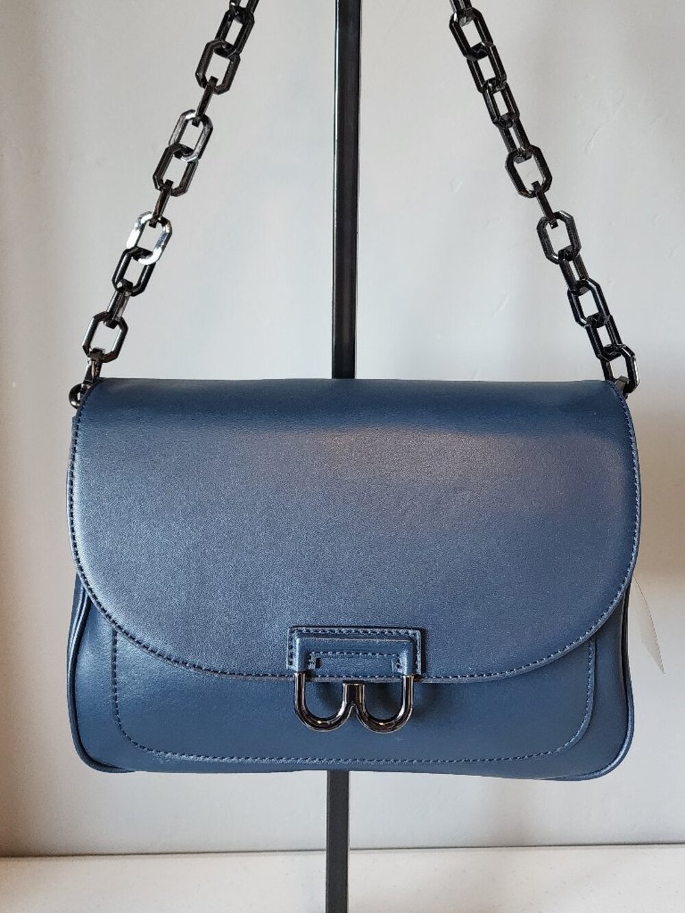 Brooks Brothers Navy Shoulder Bag "NEW"